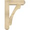 Ekena Millwork Legacy Craftsman Rough Sawn Bracket w/ Offset Brace, Douglas Fir, 6"W x 18"D x 26"H BKT0604X18X26LEC04RDF - alternate 4